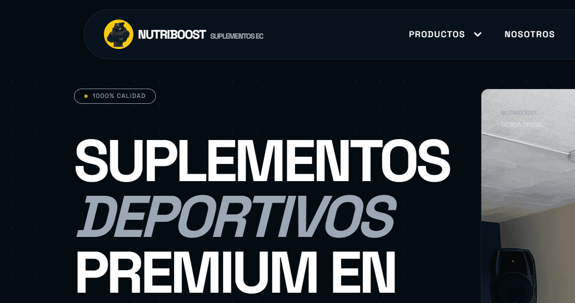 NutriBoost - desarrollado por E4V Dev Studio